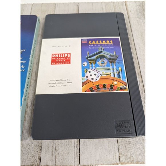 Caesars World of Gambling Interactive Compact Disc Phillips CD-i - Picture 3 of 6